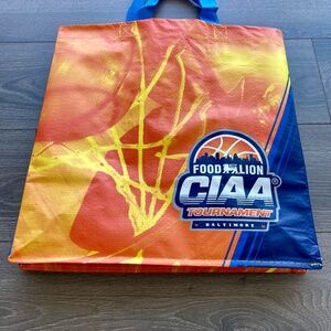CIAA Tournament Limited Edition Basketball Bag Tote Food Lion